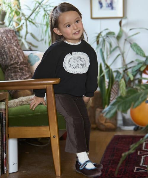 petit main / プティマイン その他パンツ | カットコールフレアパンツ | 詳細5