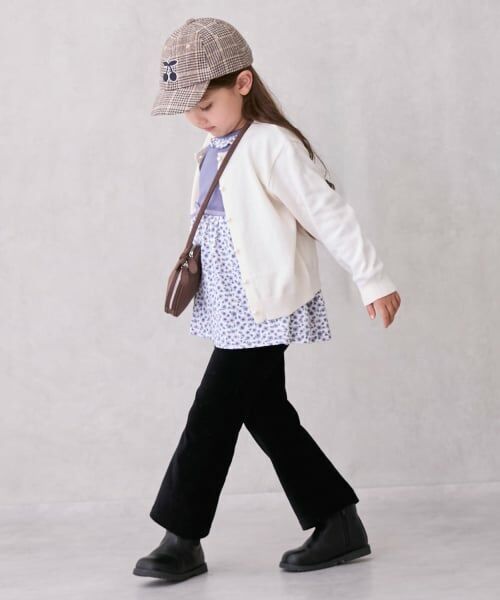 petit main / プティマイン その他パンツ | カットコールフレアパンツ | 詳細9