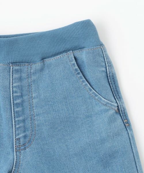 petit main / プティマイン その他パンツ | 【裏起毛】デニムバレルパンツ | 詳細11