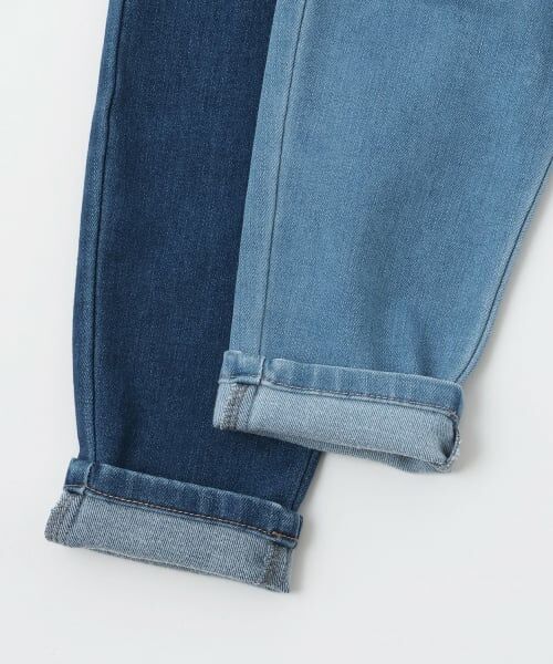 petit main / プティマイン その他パンツ | 【裏起毛】デニムバレルパンツ | 詳細13