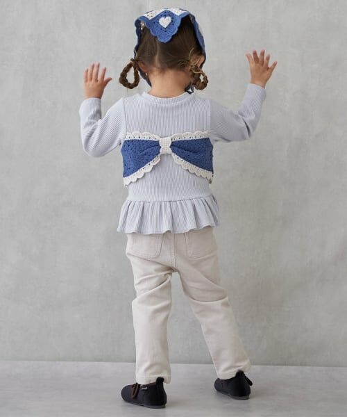 petit main / プティマイン その他パンツ | コーデュロイストレートパンツ | 詳細1