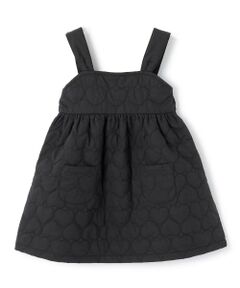 petit main / プティマイン ミニ丈・ひざ丈ワンピース | 【リンク】キルトジャンパースカート