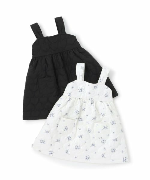 petit main / プティマイン ミニ丈・ひざ丈ワンピース | 【リンク】キルトジャンパースカート | 詳細11