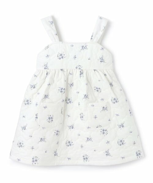 petit main / プティマイン ミニ丈・ひざ丈ワンピース | 【リンク】キルトジャンパースカート | 詳細3