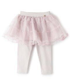 petit main / プティマイン ミニ・ひざ丈スカート | レギンスつきチュールスカート