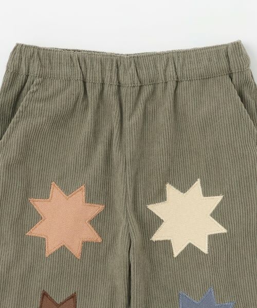 petit main / プティマイン その他パンツ | モチーフアップリケパンツ | 詳細7