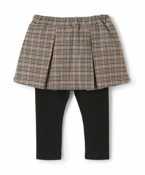 petit main / プティマイン ミニ・ひざ丈スカート | 【リンク】チェックレギつきスカート | 詳細4