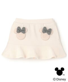 petit main / プティマイン ミニ・ひざ丈スカート | 【Disney】アップリケ付きスカート