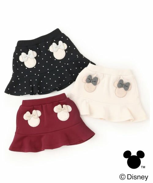 petit main / プティマイン ミニ・ひざ丈スカート | 【Disney】アップリケ付きスカート | 詳細11