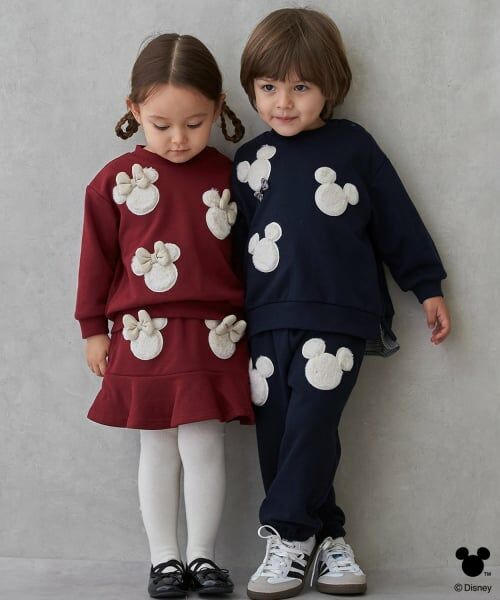 petit main / プティマイン ミニ・ひざ丈スカート | 【Disney】アップリケ付きスカート | 詳細3