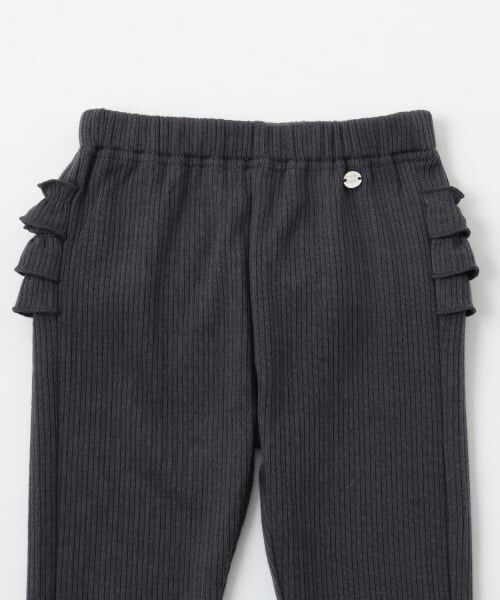 petit main / プティマイン その他パンツ | 【裏起毛】バックフリルレギンス | 詳細8