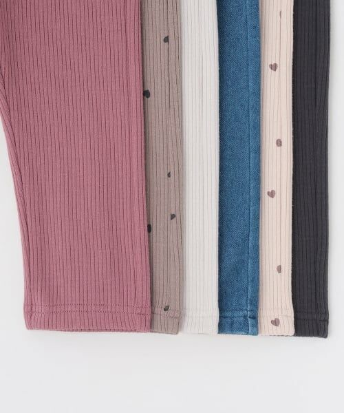 petit main / プティマイン その他パンツ | 【裏起毛】バックフリルレギンス | 詳細9