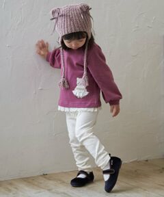 petit main / プティマイン その他パンツ | 【フワもちっと】あったかレギンス