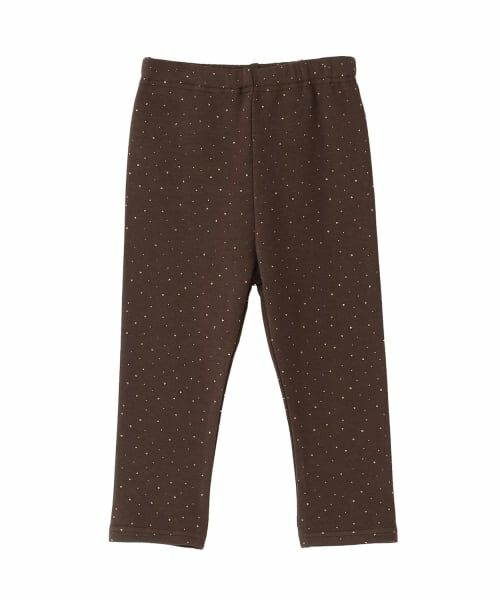 petit main / プティマイン その他パンツ | 【フワもちっと】あったかレギンス（モカ茶）