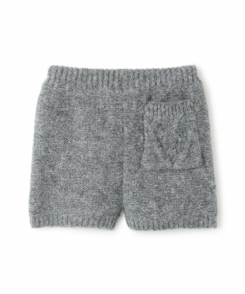 petit main / プティマイン ショート・ハーフ・半端丈パンツ | 【リンク】ハートケーブルニットショートパンツ(セットアップ可能) | 詳細6
