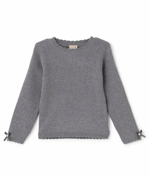 petit main / プティマイン ニット・セーター | 【リンク/フワもちっと】リブニット(キッズサイズ) | 詳細8