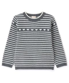 petit main / プティマイン ニット・セーター | 【フワもちっと】ハートリブニット