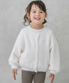 petit main / プティマイン カーディガン・ボレロ | 【リンク】シャギーニットカーディガン