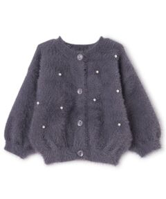 petit main / プティマイン カーディガン・ボレロ | 【リンク】シャギーニットカーディガン