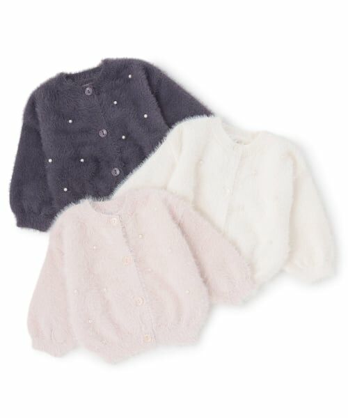 petit main / プティマイン カーディガン・ボレロ | 【リンク】シャギーニットカーディガン | 詳細10