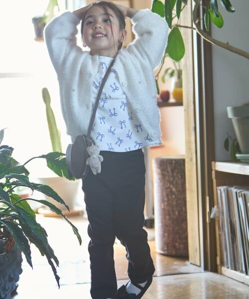 petit main / プティマイン カーディガン・ボレロ | 【リンク】シャギーニットカーディガン | 詳細3