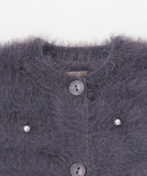 petit main / プティマイン カーディガン・ボレロ | 【リンク】シャギーニットカーディガン | 詳細7