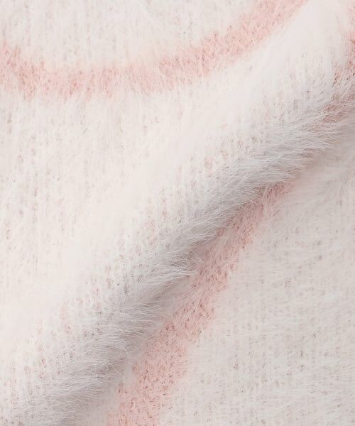 petit main / プティマイン カーディガン・ボレロ | 【リンク】シャギーニット柄カーディガン | 詳細8