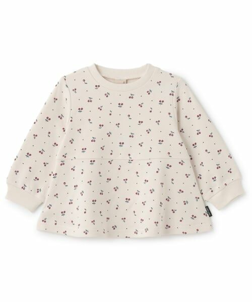 petit main / プティマイン スウェット | 【プティプラ】GIRLSトレーナー（薄ベージュ）