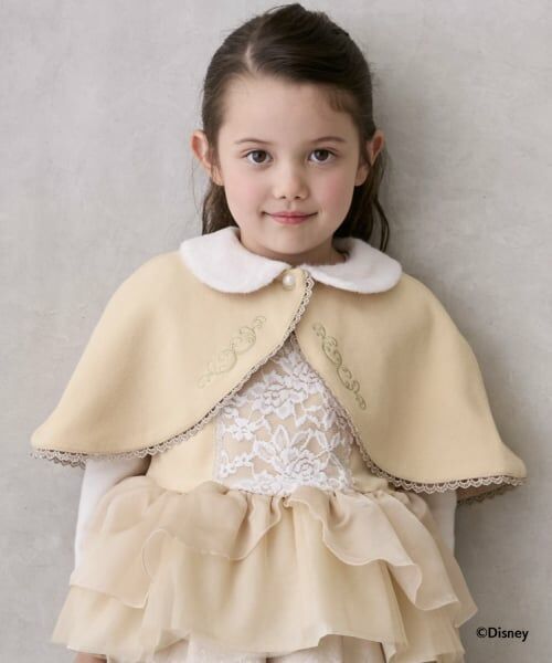 petit main / プティマイン カーディガン・ボレロ | 【Disney】なりきりケープ（黄(べル)）