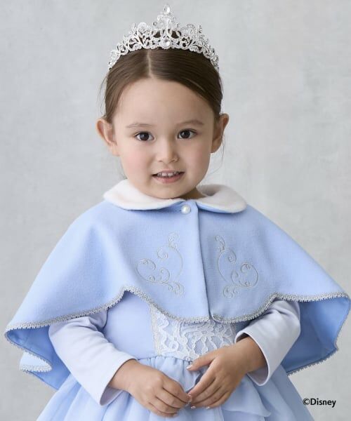 petit main / プティマイン カーディガン・ボレロ | 【Disney】なりきりケープ（ブルー(シンデレラ)）