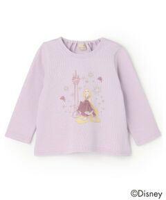 petit main / プティマイン Tシャツ | 【Disney】刺繍グラフィック長袖T