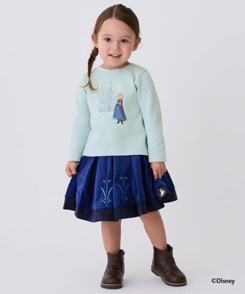 petit main / プティマイン Tシャツ | 【Disney】刺繍グラフィック長袖T | 詳細3