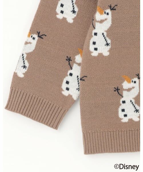 petit main / プティマイン ニット・セーター | 【Disney】オラフ/総柄ニット | 詳細9