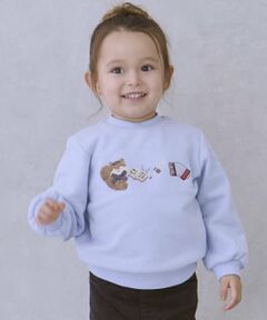 petit main / プティマイン スウェット | 【フワのびっと】アソートアップリケトレーナー