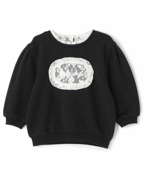 petit main / プティマイン スウェット | 【リンク】レースロゴトレーナー | 詳細3