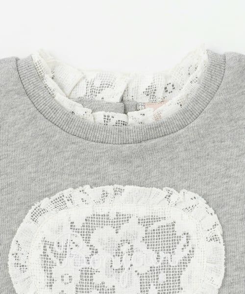 petit main / プティマイン スウェット | 【リンク】レースロゴトレーナー | 詳細5