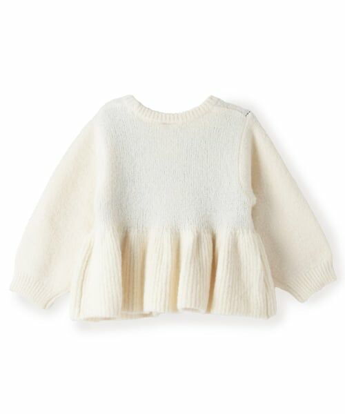 petit main / プティマイン ニット・セーター | 【フワもちっと/リンク】お花パールニット＜セットアップ対応＞ | 詳細5
