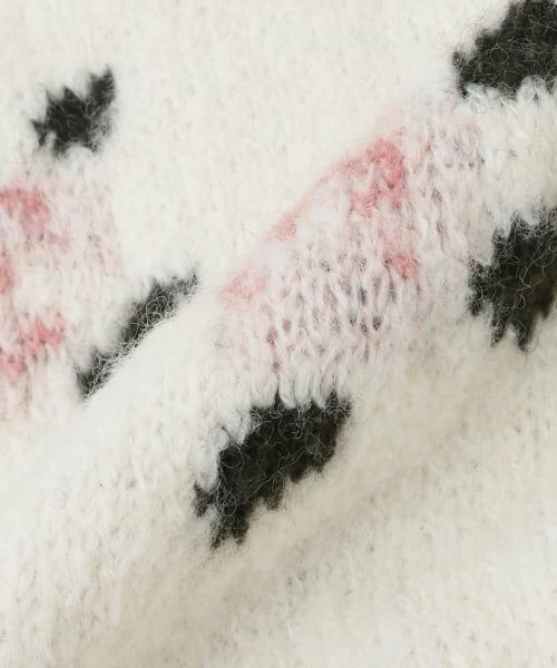 petit main / プティマイン ニット・セーター | 【フワもちっと/リンク】お花パールニット＜セットアップ対応＞ | 詳細9