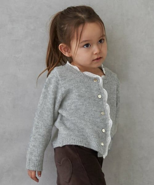 petit main / プティマイン カーディガン・ボレロ | 【リンク】レースカーディガン | 詳細4