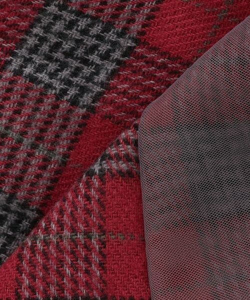 petit main / プティマイン Tシャツ | 【リンク】チェックドッキングチュニック | 詳細13