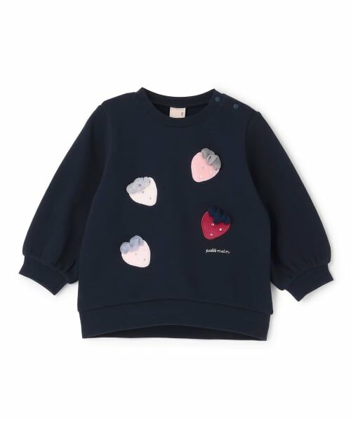 petit main / プティマイン スウェット | いちごモチーフトレーナー | 詳細7