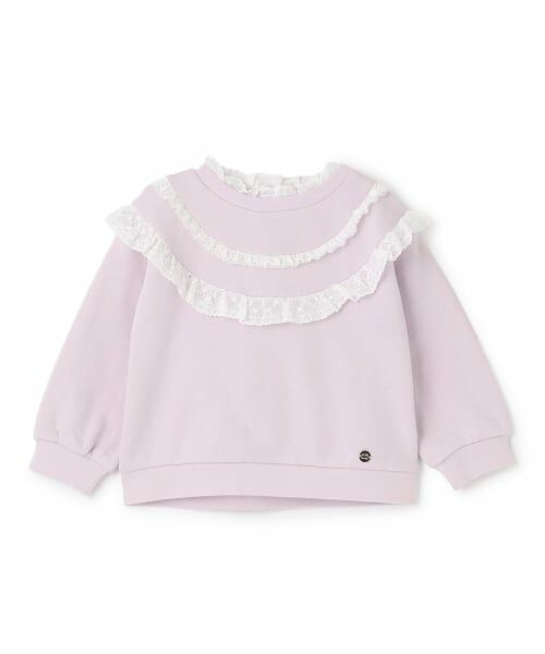 petit main / プティマイン スウェット | 【リンク】ヨークレーストレーナー（ライト ピンク）