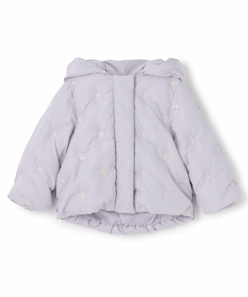 petit main / プティマイン ブルゾン | 【リンク/洗える】刺しゅう中綿ジャケット | 詳細11