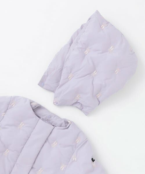 petit main / プティマイン ブルゾン | 【リンク/洗える】刺しゅう中綿ジャケット | 詳細14