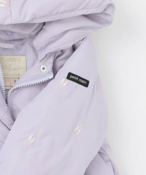 petit main / プティマイン ブルゾン | 【リンク/洗える】刺しゅう中綿ジャケット | 詳細15