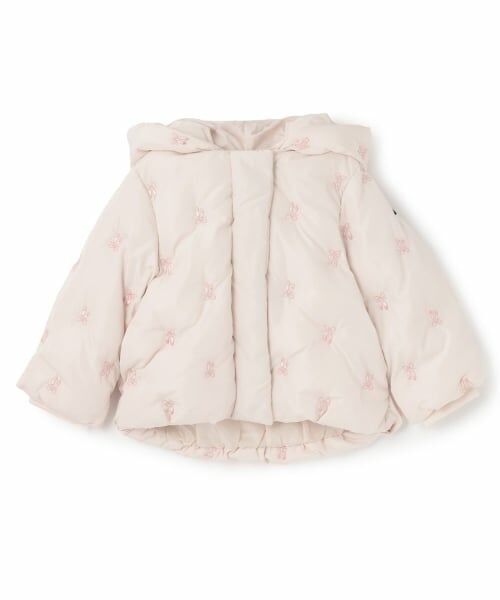 petit main / プティマイン ブルゾン | 【リンク/洗える】刺しゅう中綿ジャケット | 詳細9