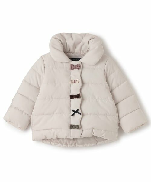 petit main / プティマイン ブルゾン | 【洗える】中綿リボンジャケット | 詳細7