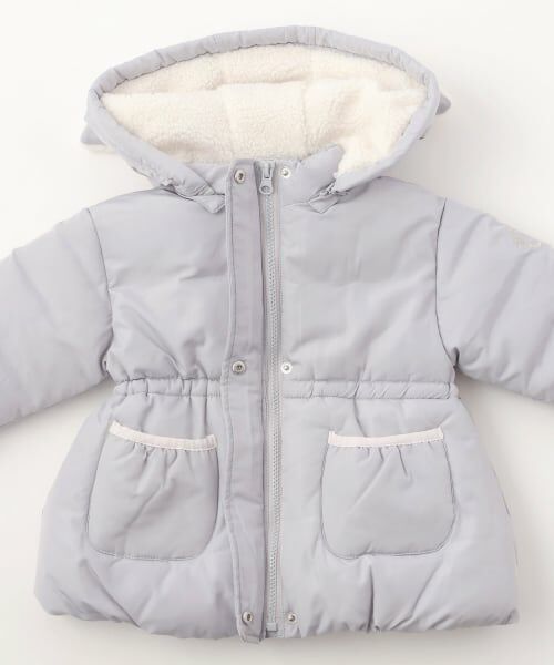 petit main / プティマイン ブルゾン | 【洗える】もこもこウサギ中綿ジャケット | 詳細10