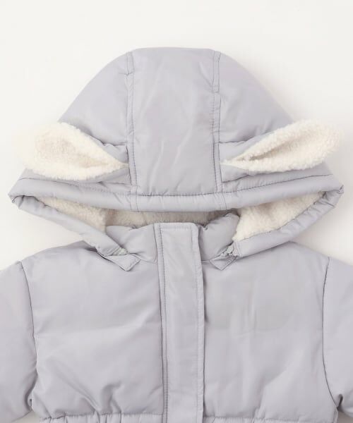 petit main / プティマイン ブルゾン | 【洗える】もこもこウサギ中綿ジャケット | 詳細11
