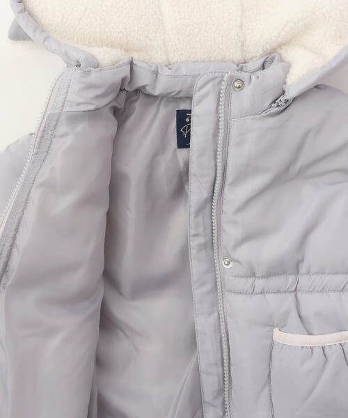 petit main / プティマイン ブルゾン | 【洗える】もこもこウサギ中綿ジャケット | 詳細20